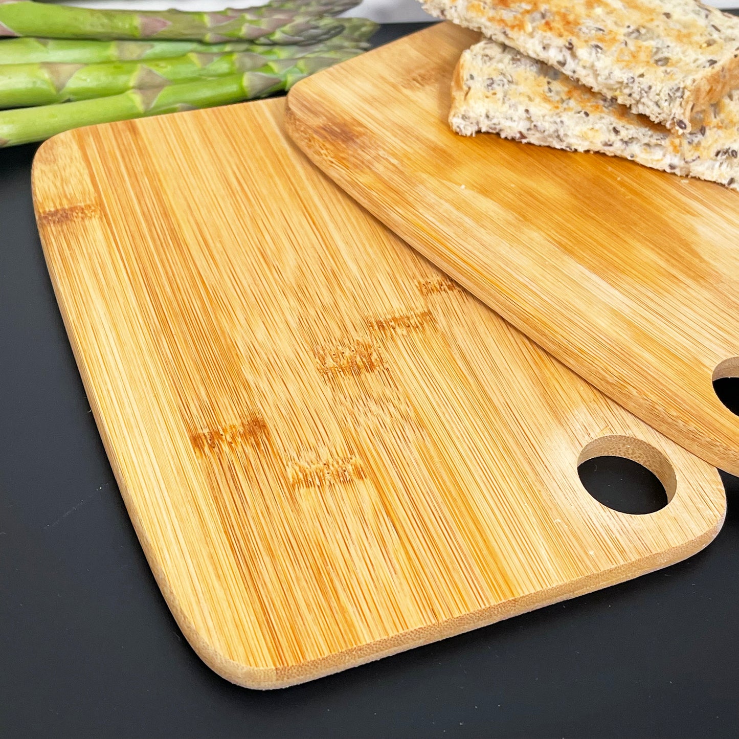 Set Of 2 Bamboo Chopping Boards