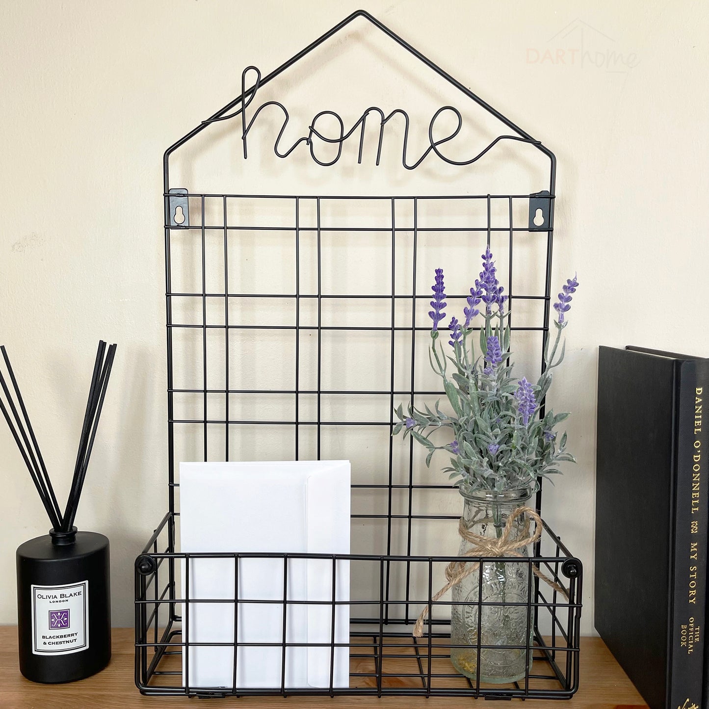 Home Mesh Wall Shelf Unit