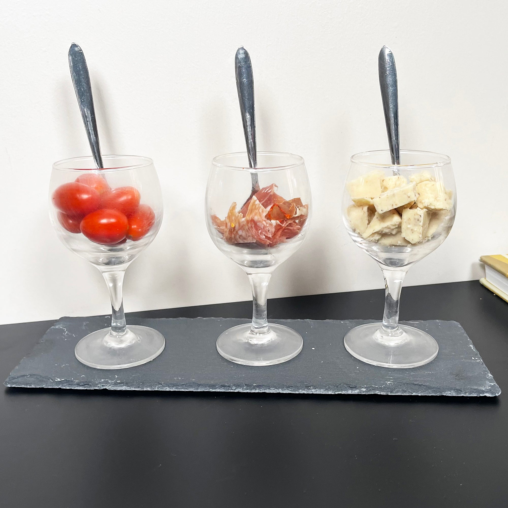7pc Tapas Set With Spoons & Tray