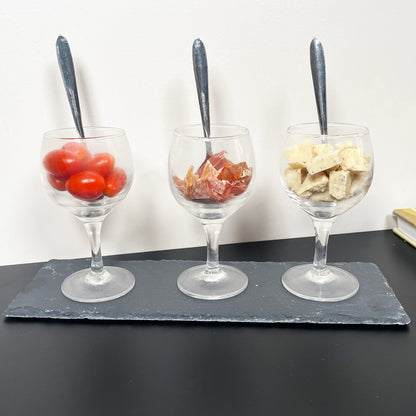7pc Tapas Set With Spoons & Tray