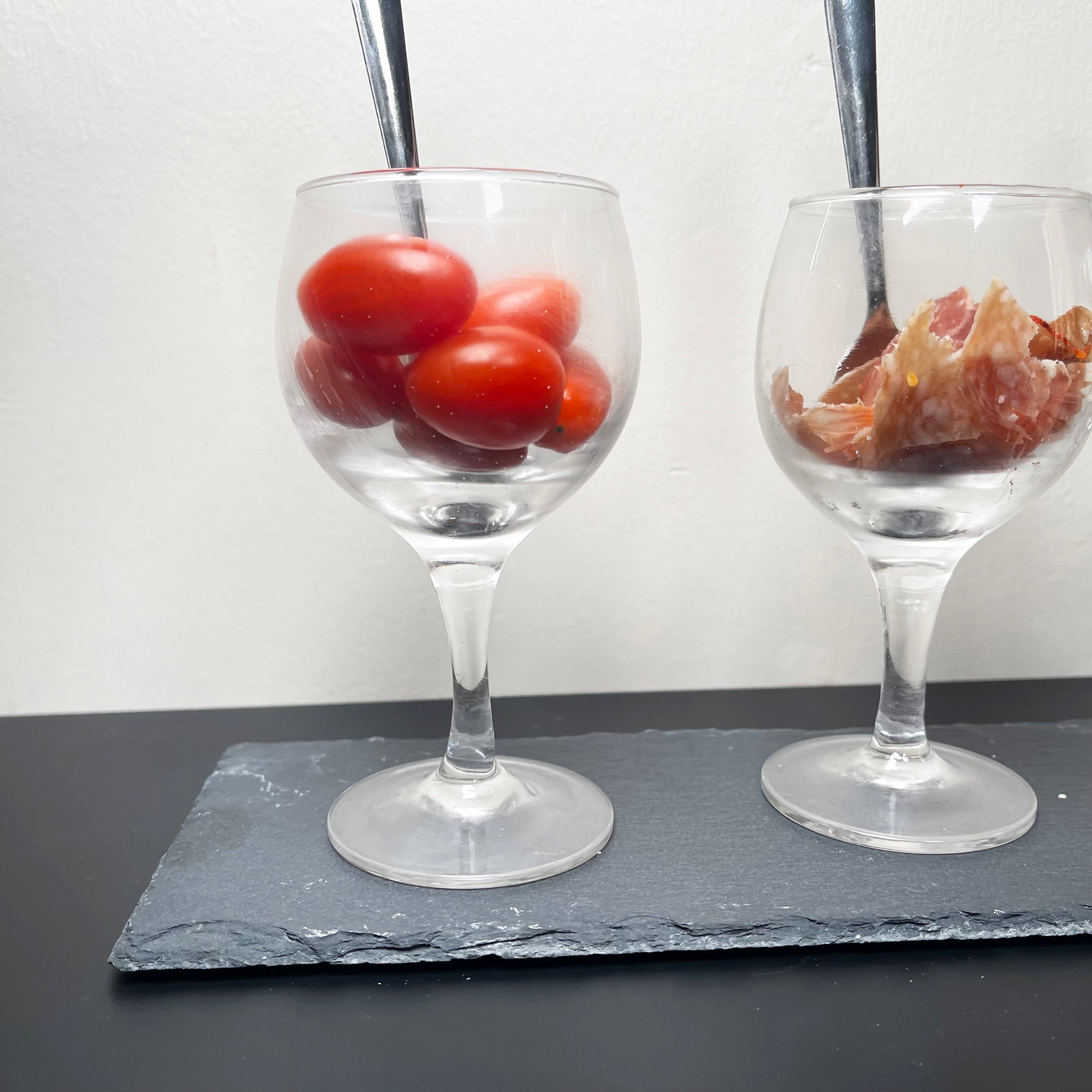 7pc Tapas Set With Spoons & Tray