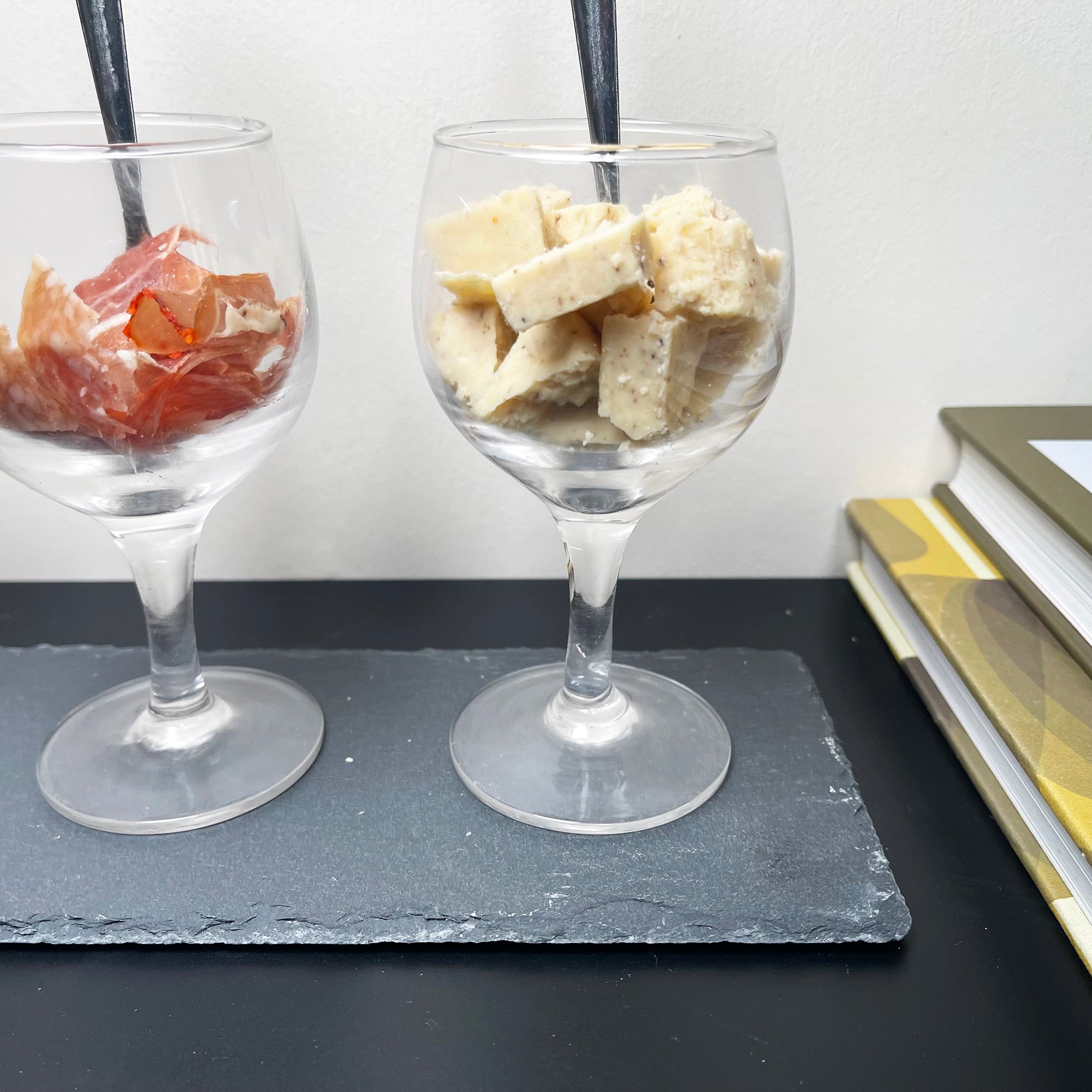 7pc Tapas Set With Spoons & Tray