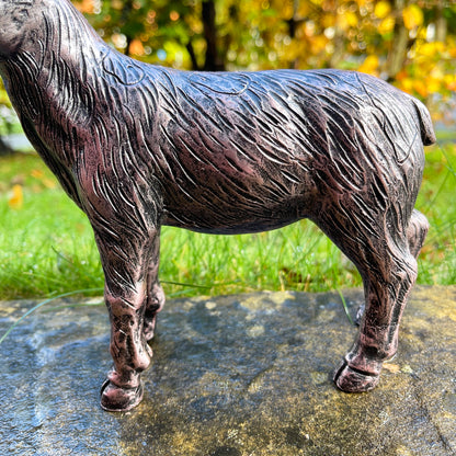 Bronze Resin Goat Garden Decoration