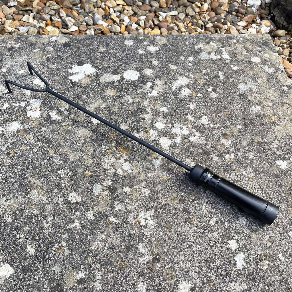 61 cm tiefe Feuerstelle aus Stahl mit Deckel