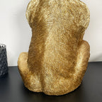 Gold Up Yours Monkey Ornament