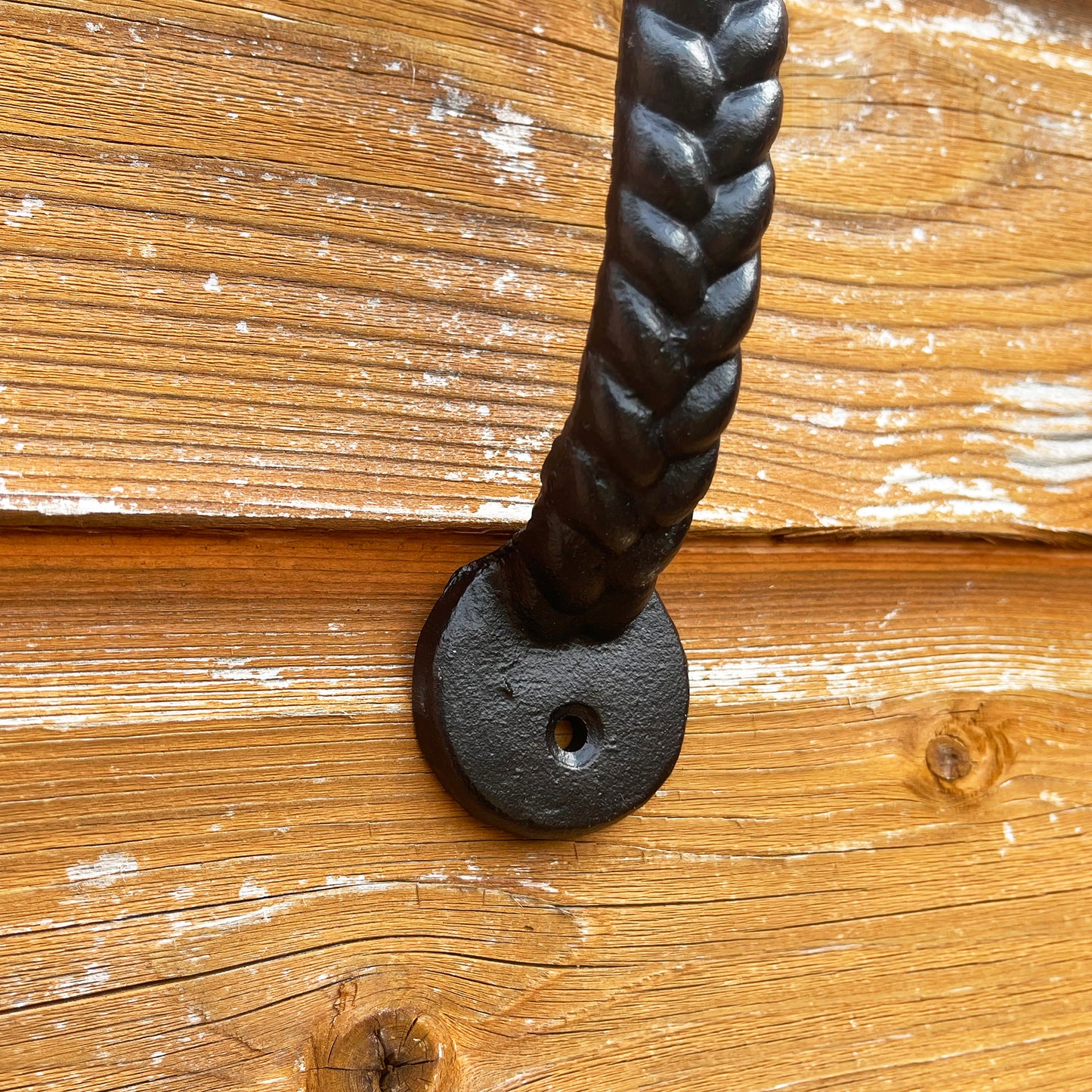 Cast Iron Rope Door Handle 22cm