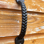 Türgriff aus Gusseisenseil, 22 cm