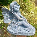 Bronze Resin Flower Fairy Ornament