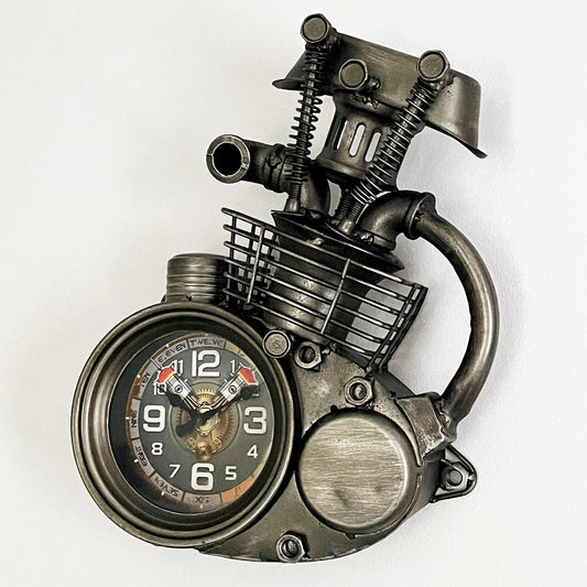 Industrial Engine Wall Clock