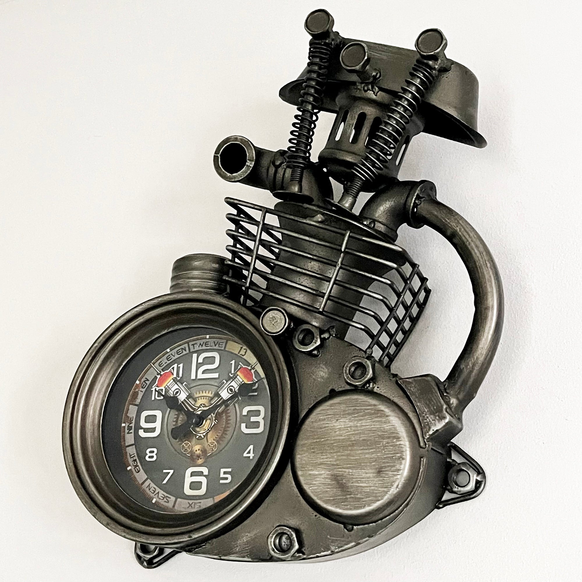Industrial Engine Wall Clock