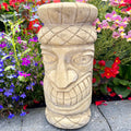 Stone Tiki Totem Pole Ornament