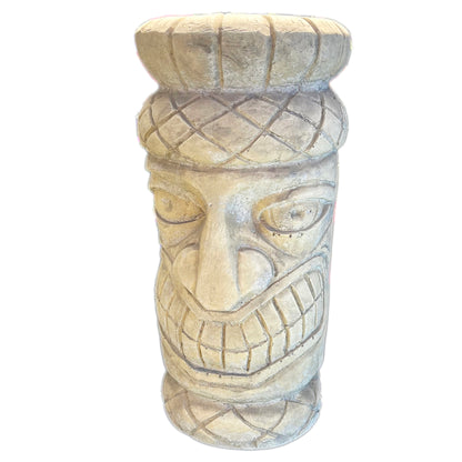 Stone Tiki Totem Pole Ornament