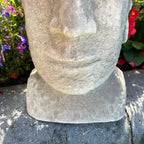 Stone Easter Island Head Planter