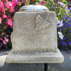 Stone Memorial Grave Vase