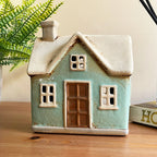 Ceramic Green House Candle Holder