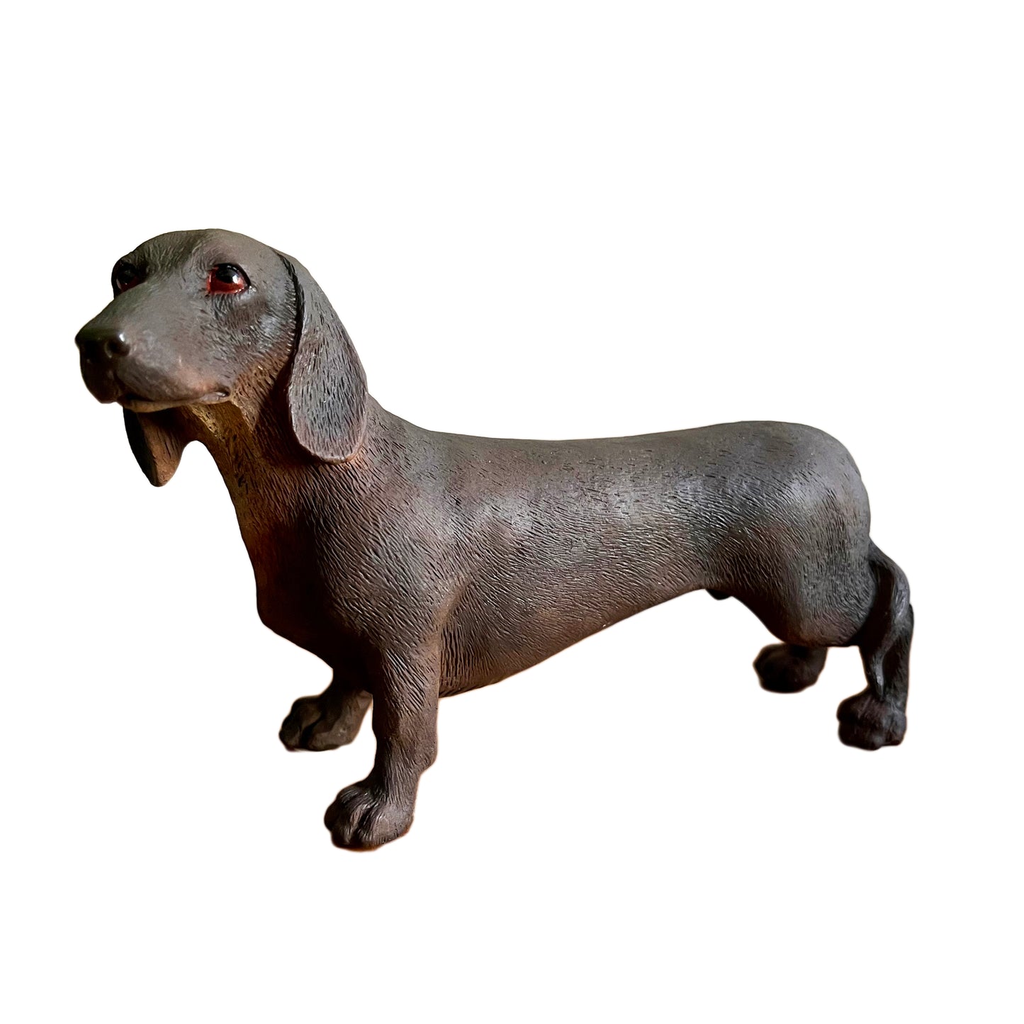 Chocolate Brown Sausage Dog Ornament