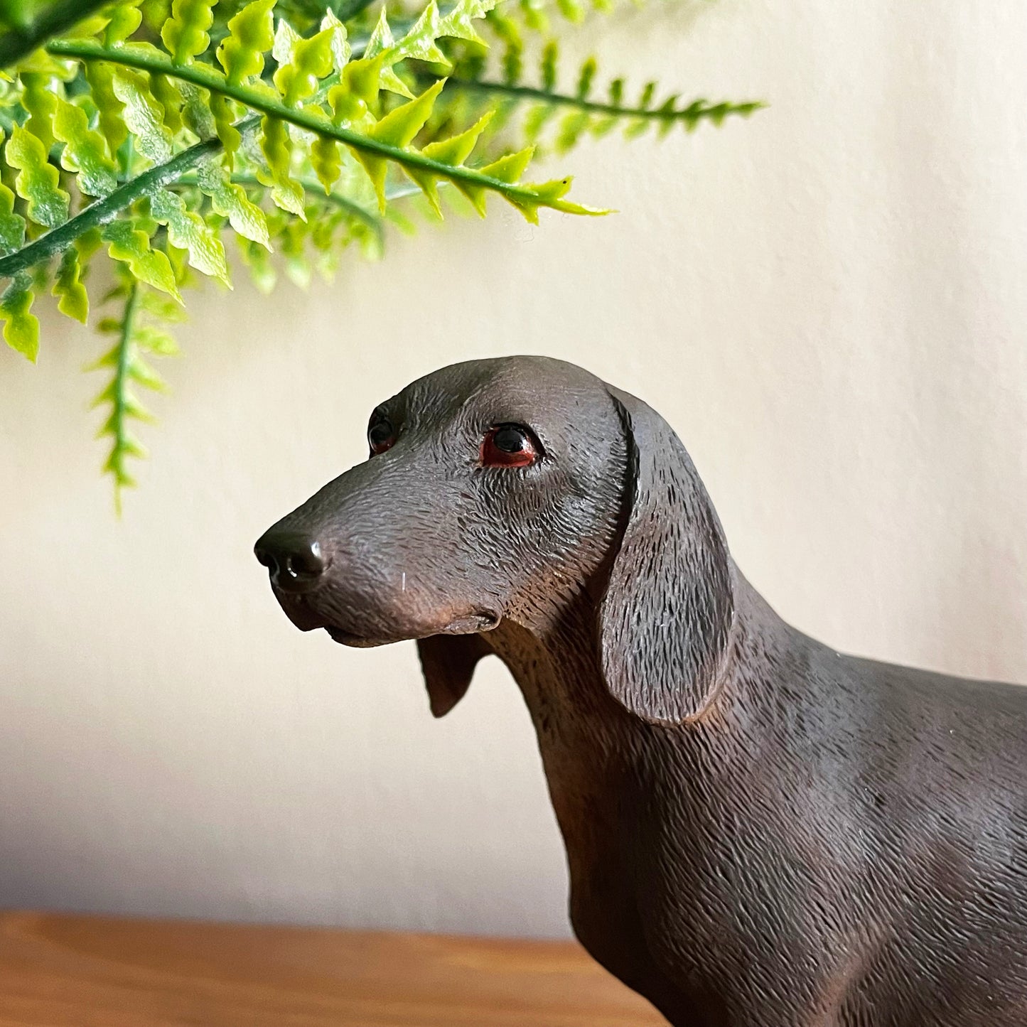 Chocolate Brown Sausage Dog Ornament