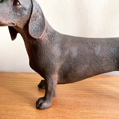 Chocolate Brown Sausage Dog Ornament