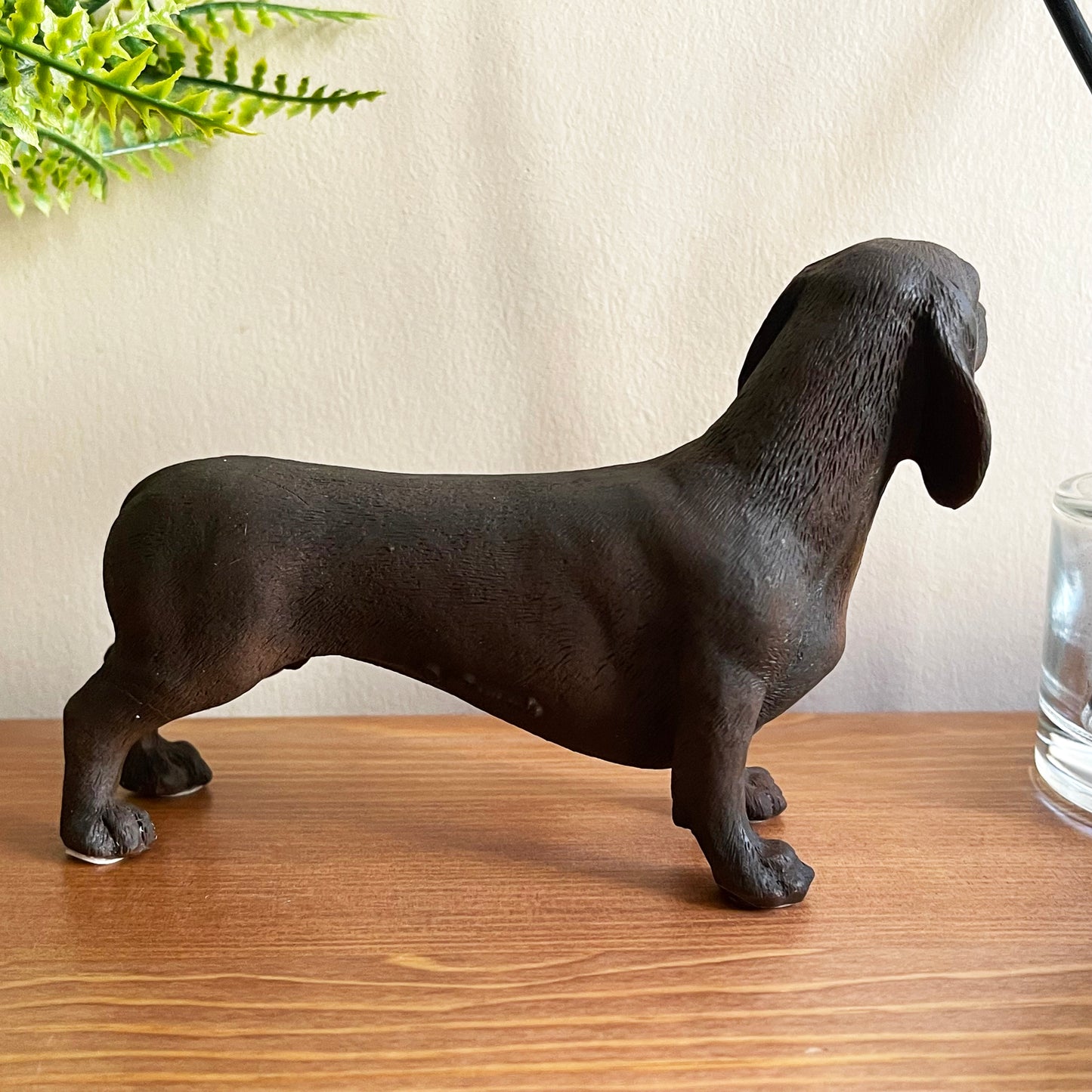 Chocolate Brown Sausage Dog Ornament