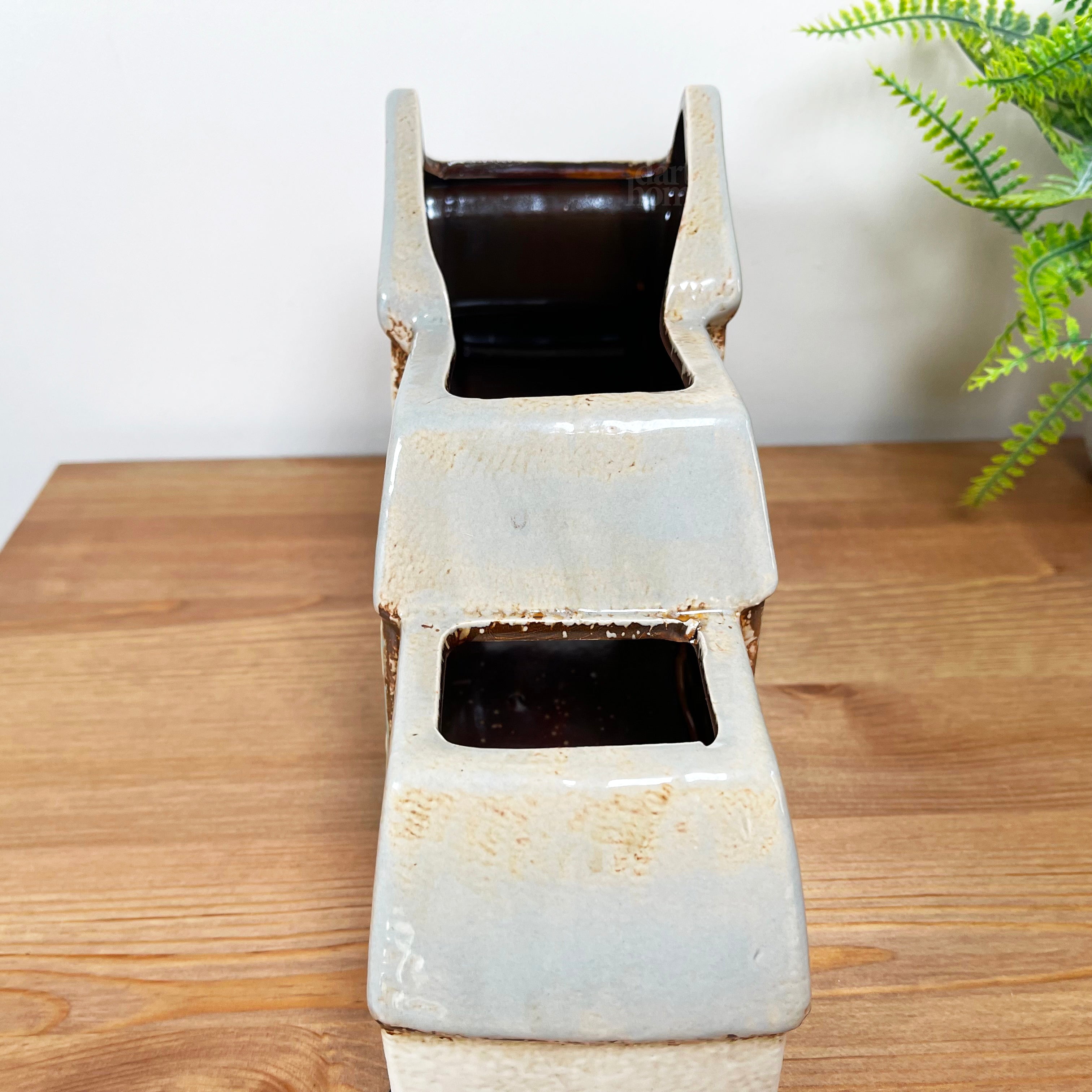 Ceramic Terraced Houses Indoor Plant Pot