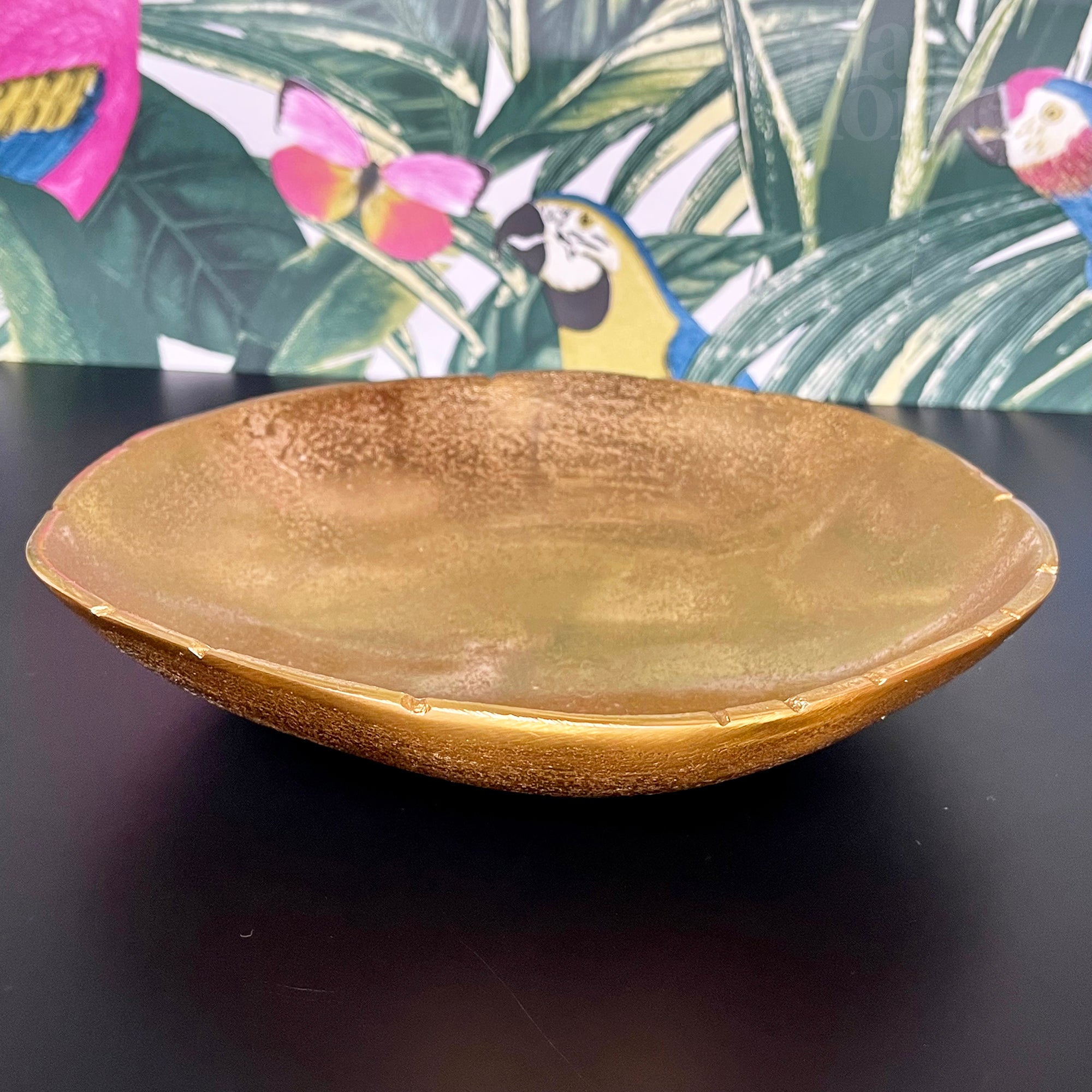 Metal Gold Decorative Bowl