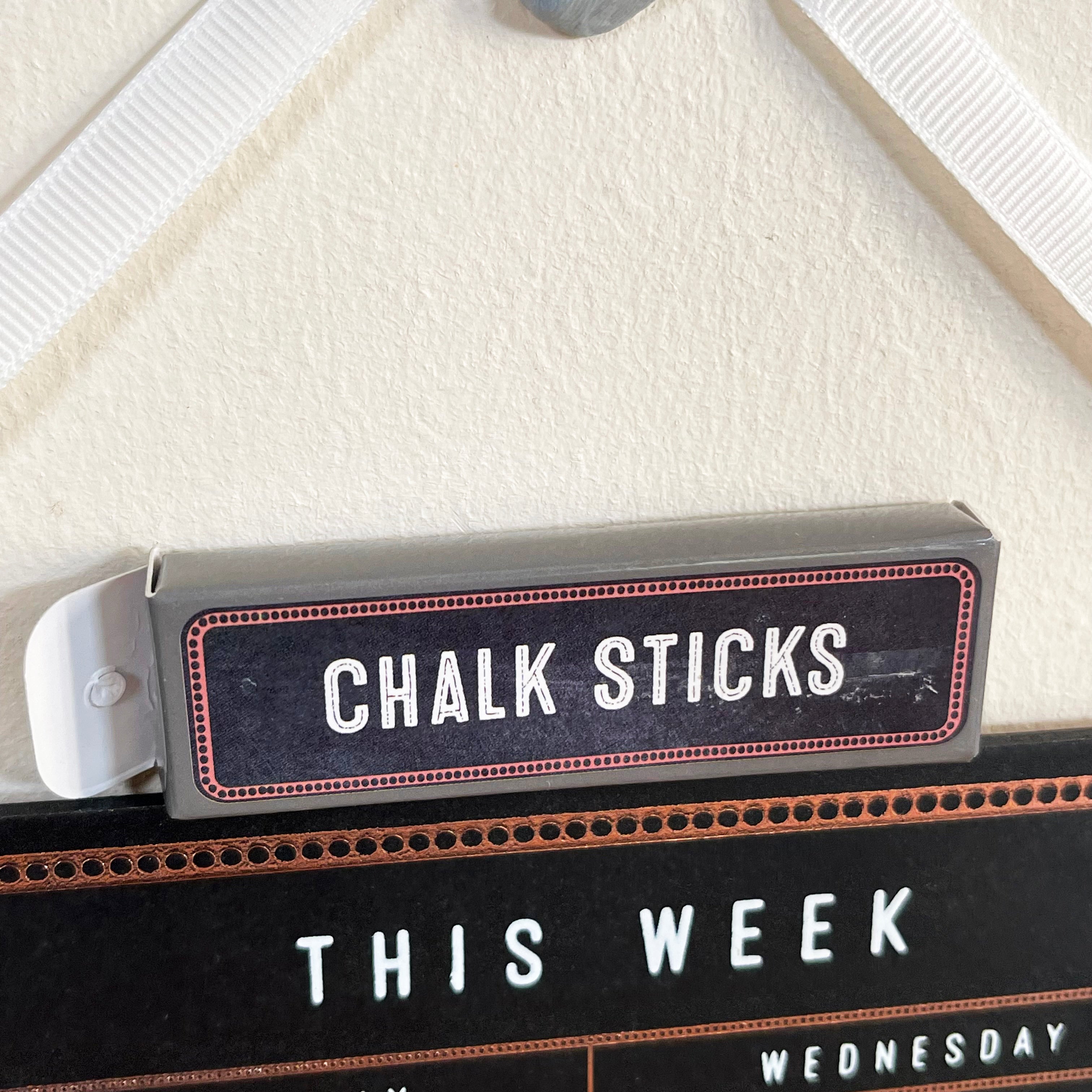 Wall Hanging Chalkboard Weekly Planner 28cm