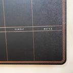 Wall Hanging Chalkboard Weekly Planner 28cm