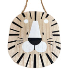 Hanging Lion Head Plaque