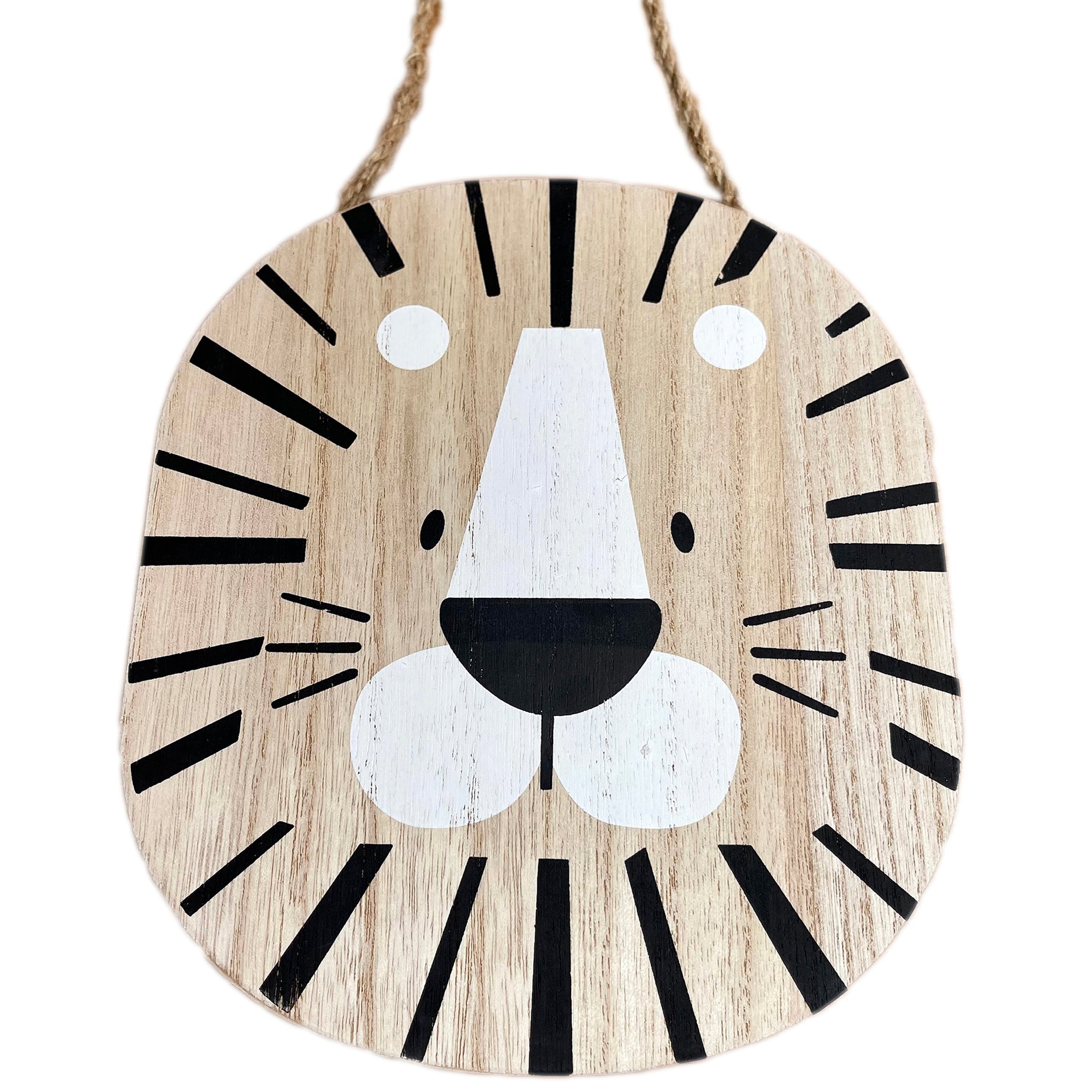 Hanging Lion Head Plaque
