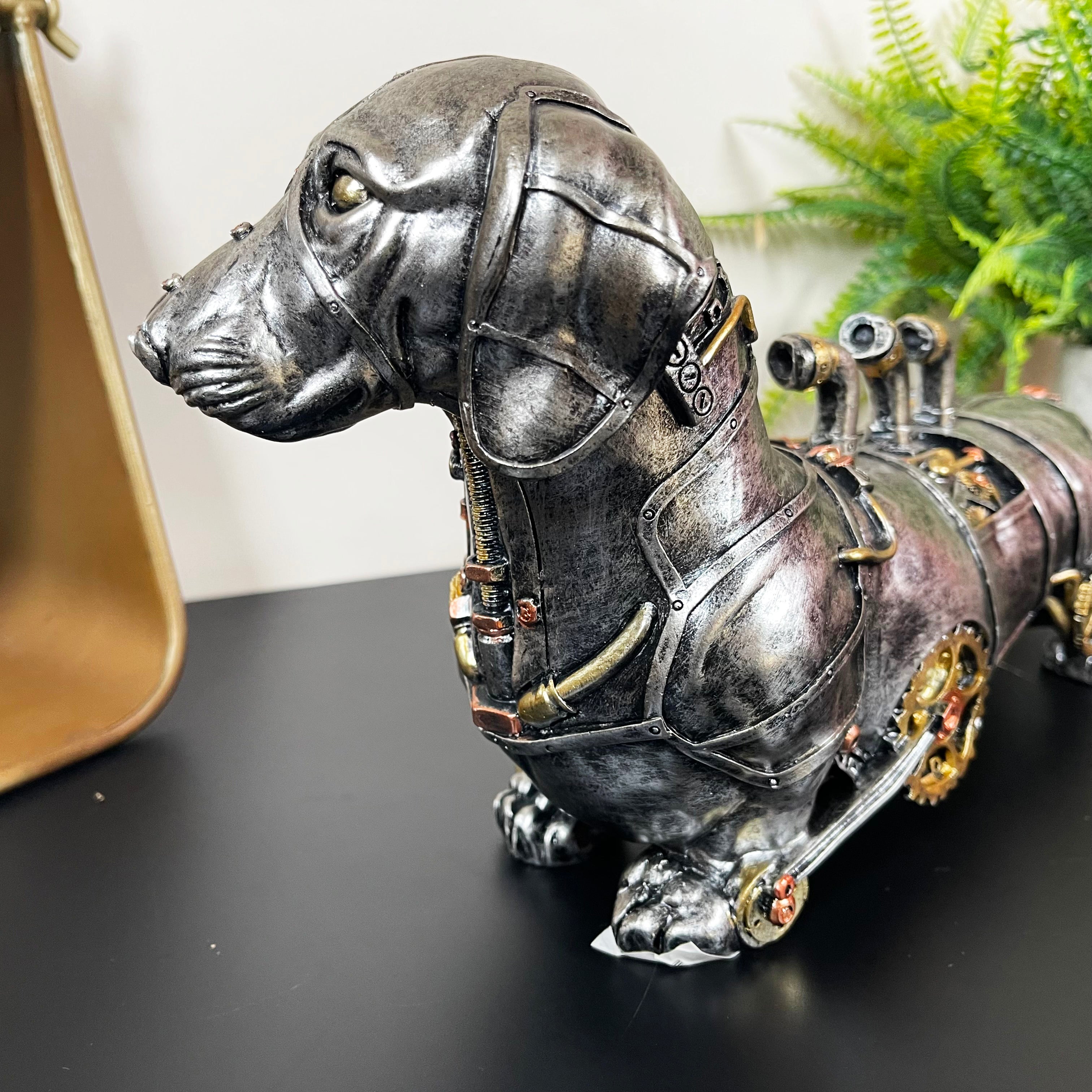 Steampunk Daschund Ornament