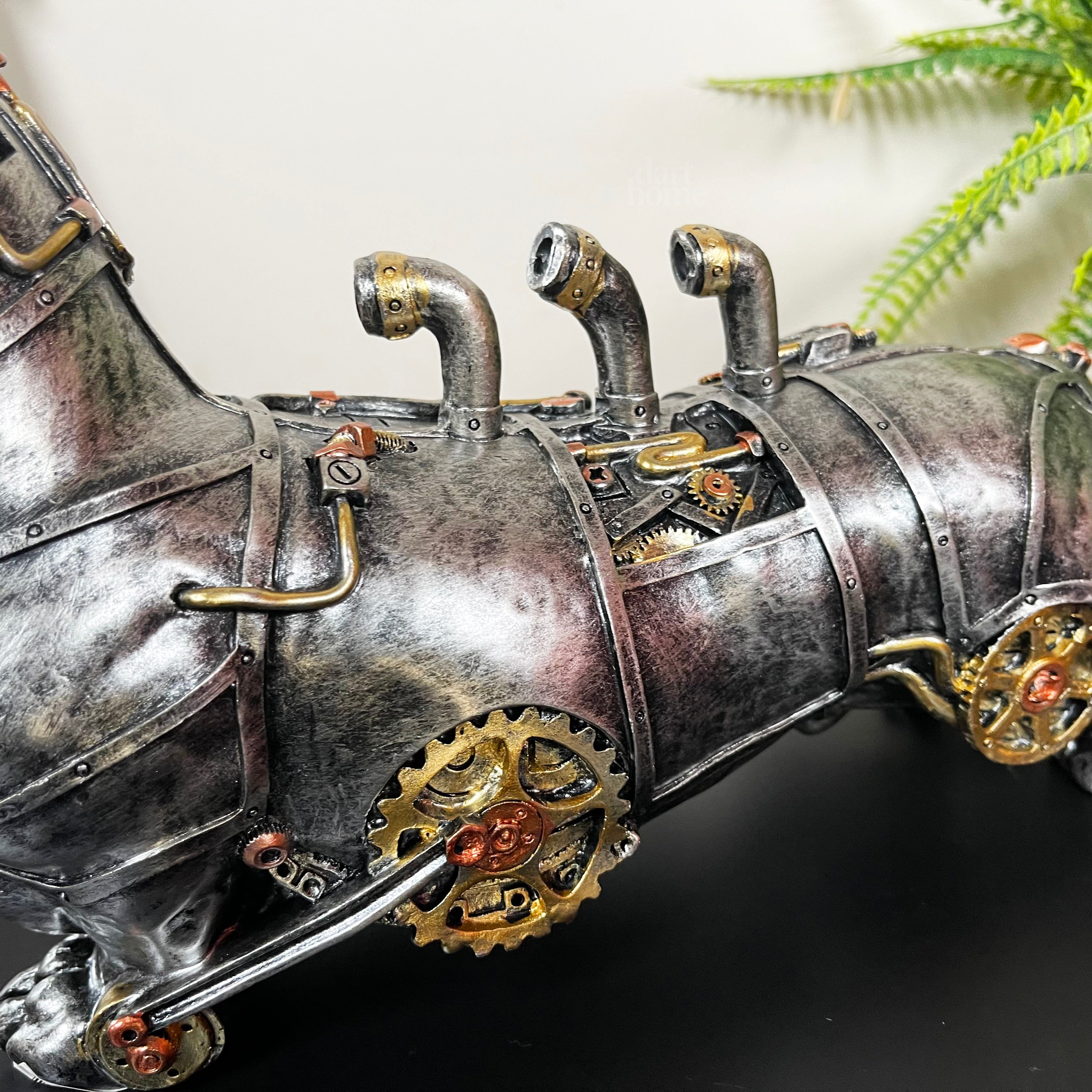 Steampunk Daschund Ornament