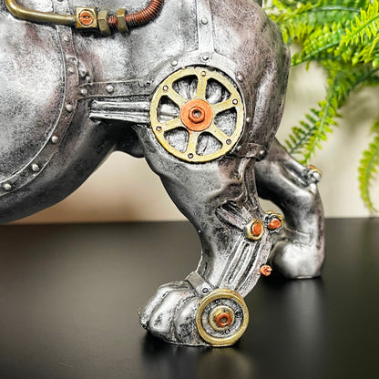 Steampunk English Bulldog Ornament