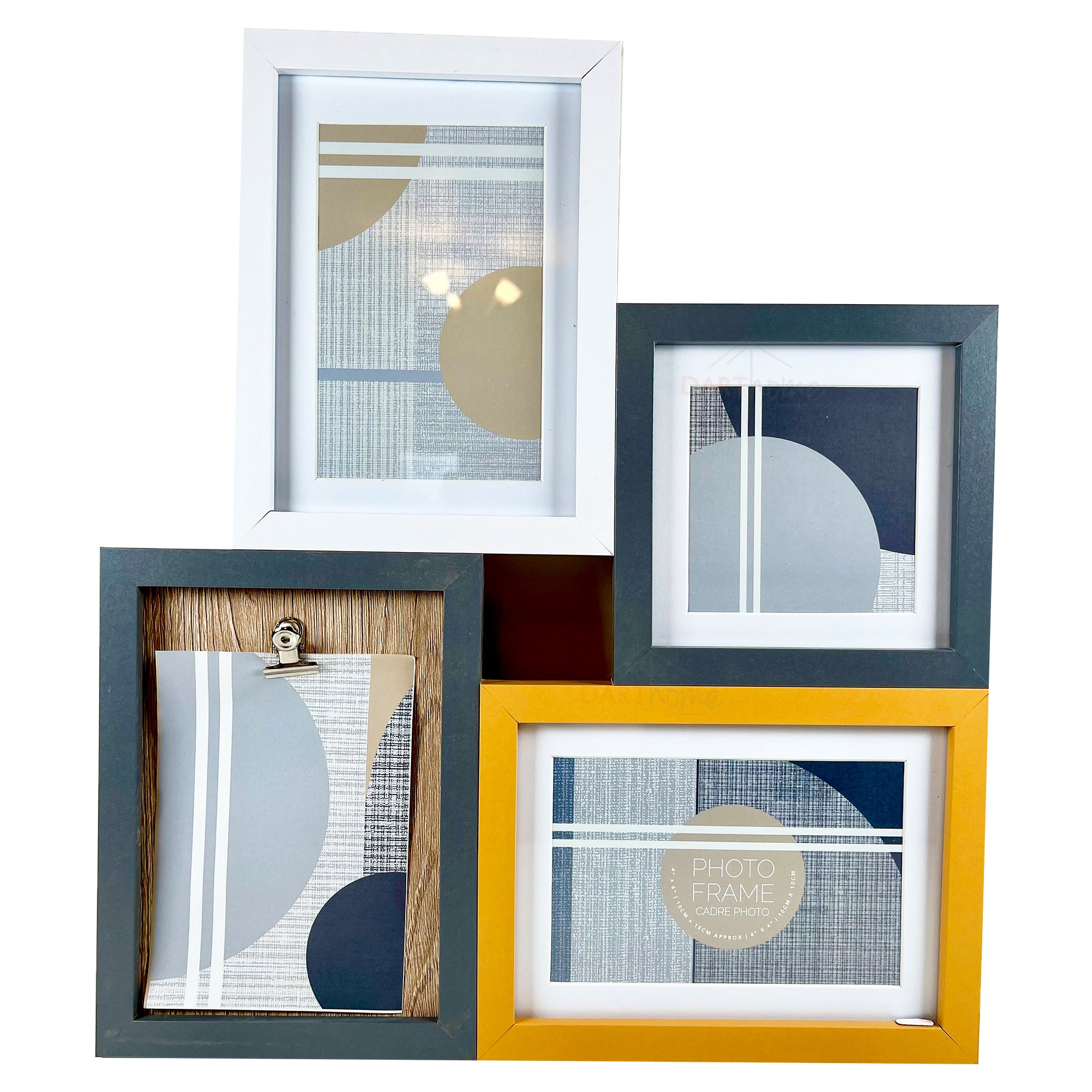 Abstract Collage Photo Frame