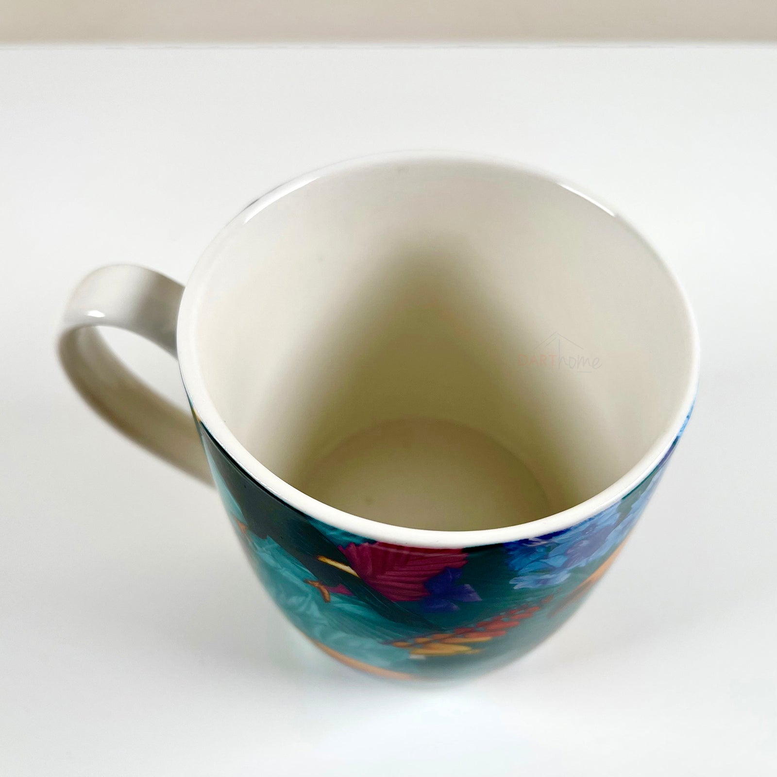 Set mit 2 blauen Tukan-Keramikbechern
