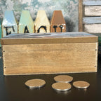 Rustic Puffin Trinket Box