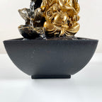 Gold Ganesh LED Indoor Water Fountain 18cm