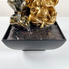 Gold Ganesh LED Indoor Water Fountain 18cm