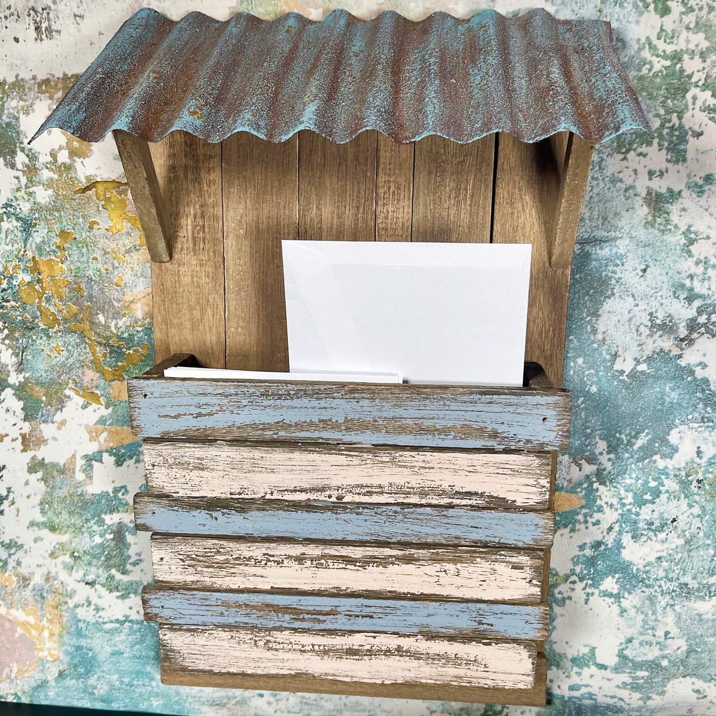 Rustic Memo Storage Holder