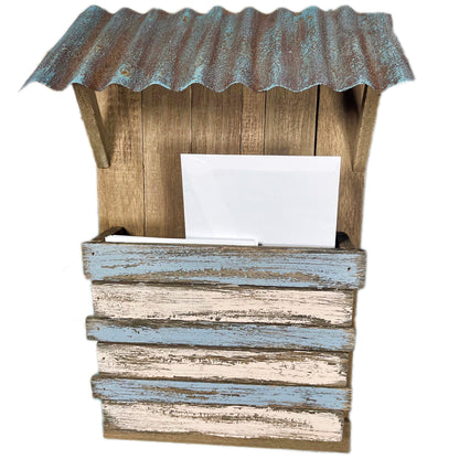 Rustic Memo Storage Holder