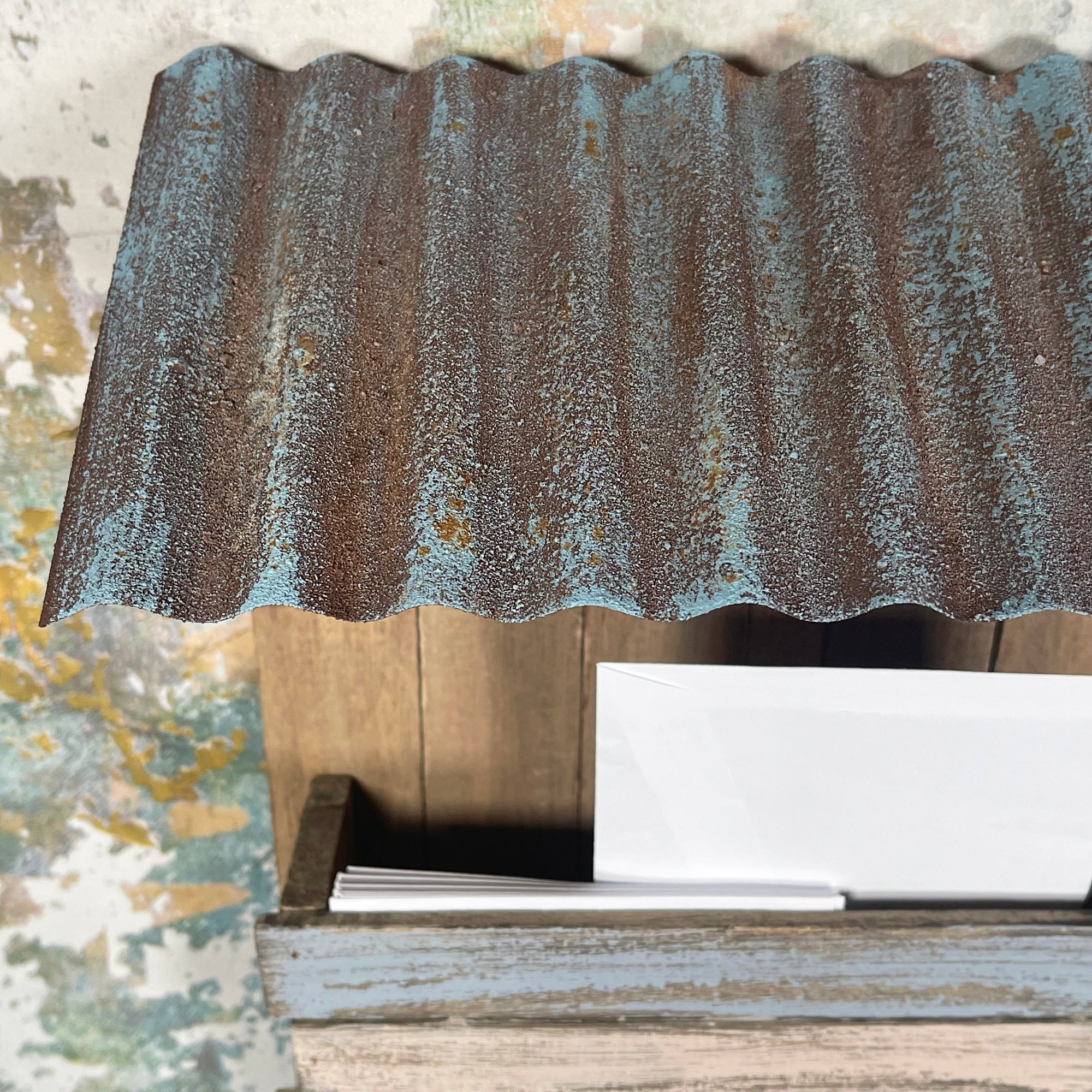 Rustikaler Memo-Aufbewahrungshalter