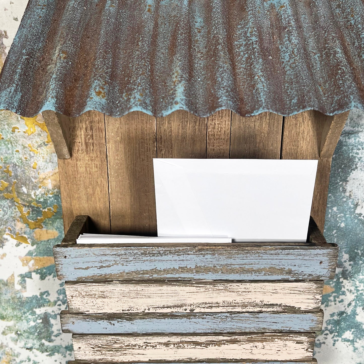 Rustic Memo Storage Holder