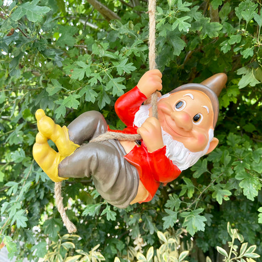 Hanging Gnome Garden Ornament C