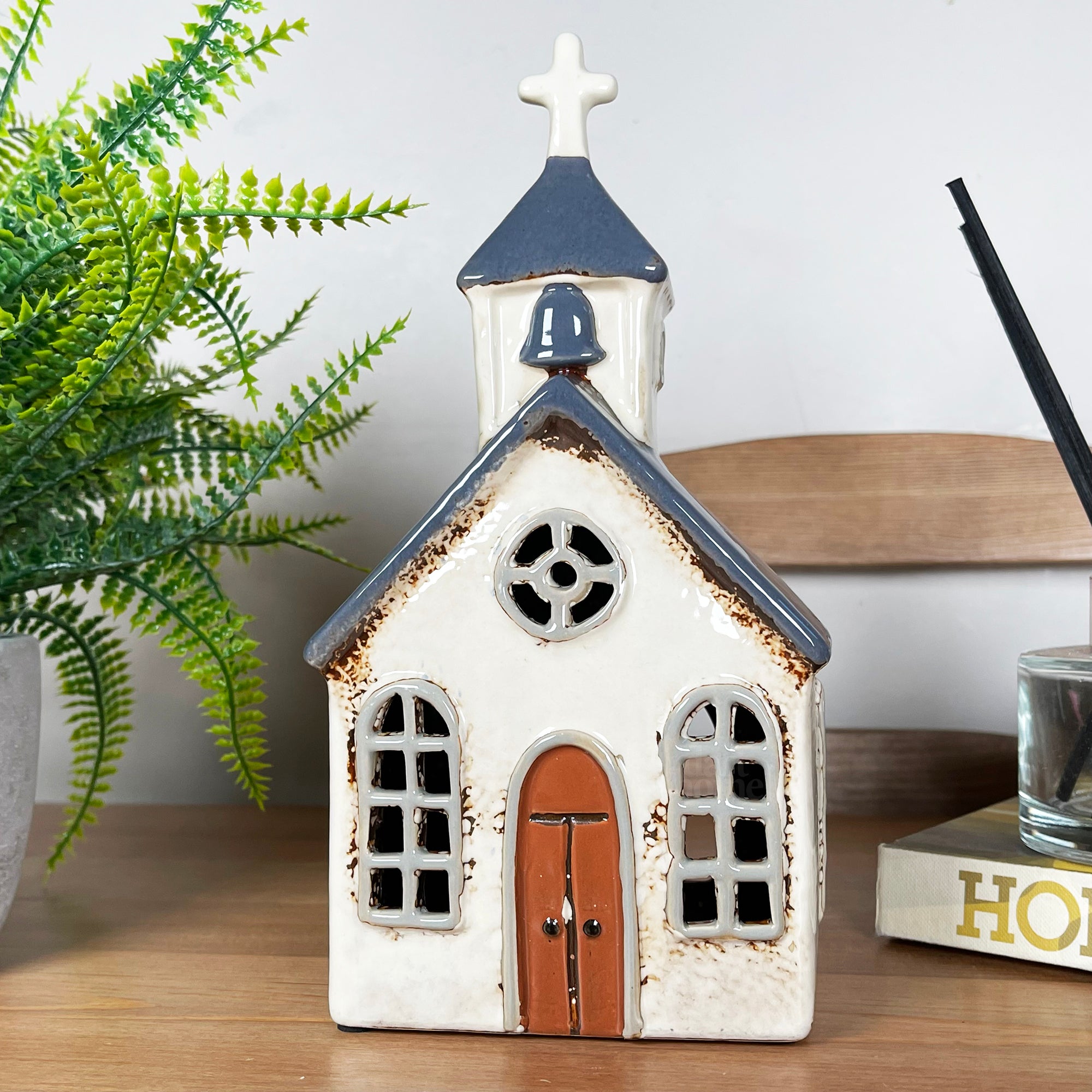 English Church Tea Light Holder