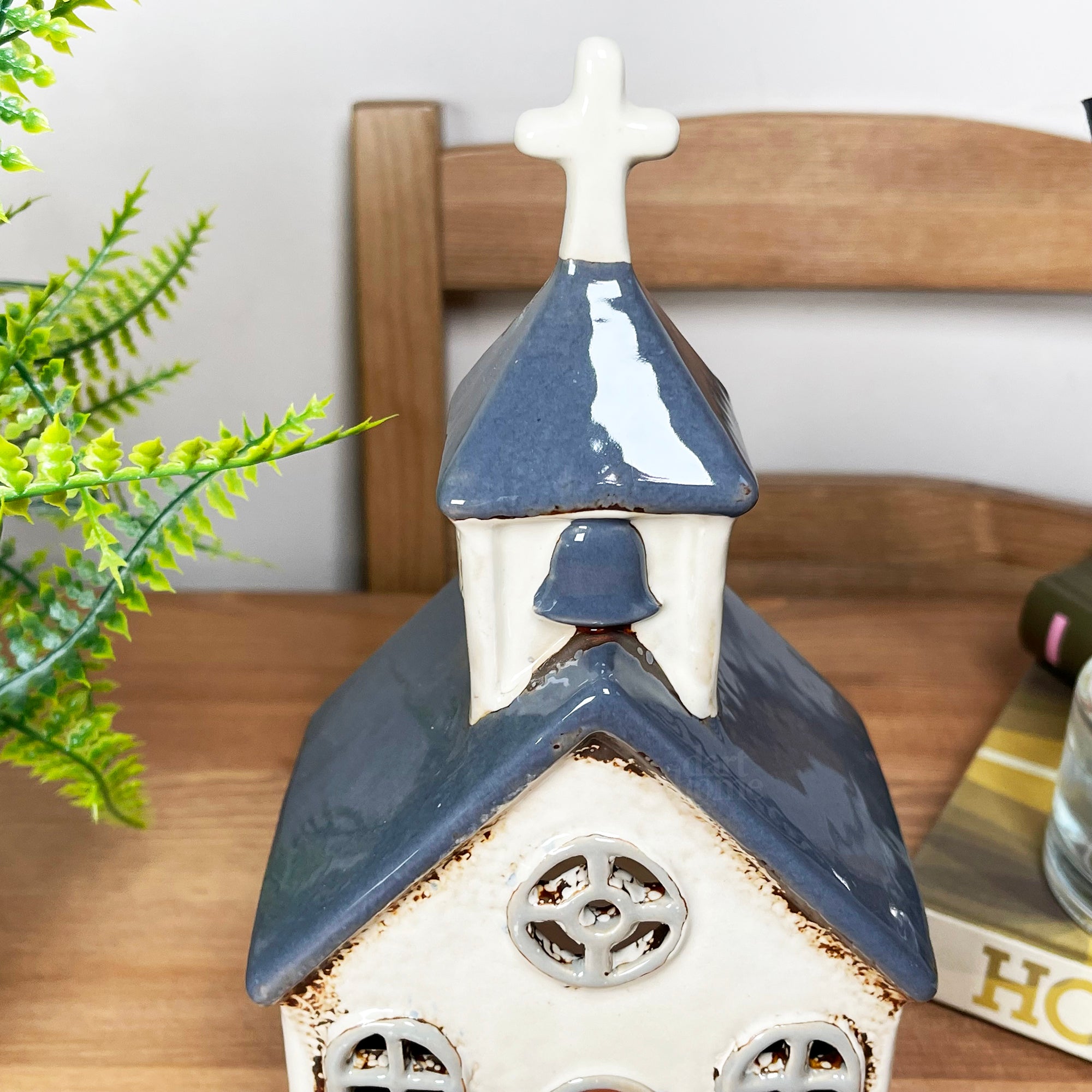 English Church Tea Light Holder