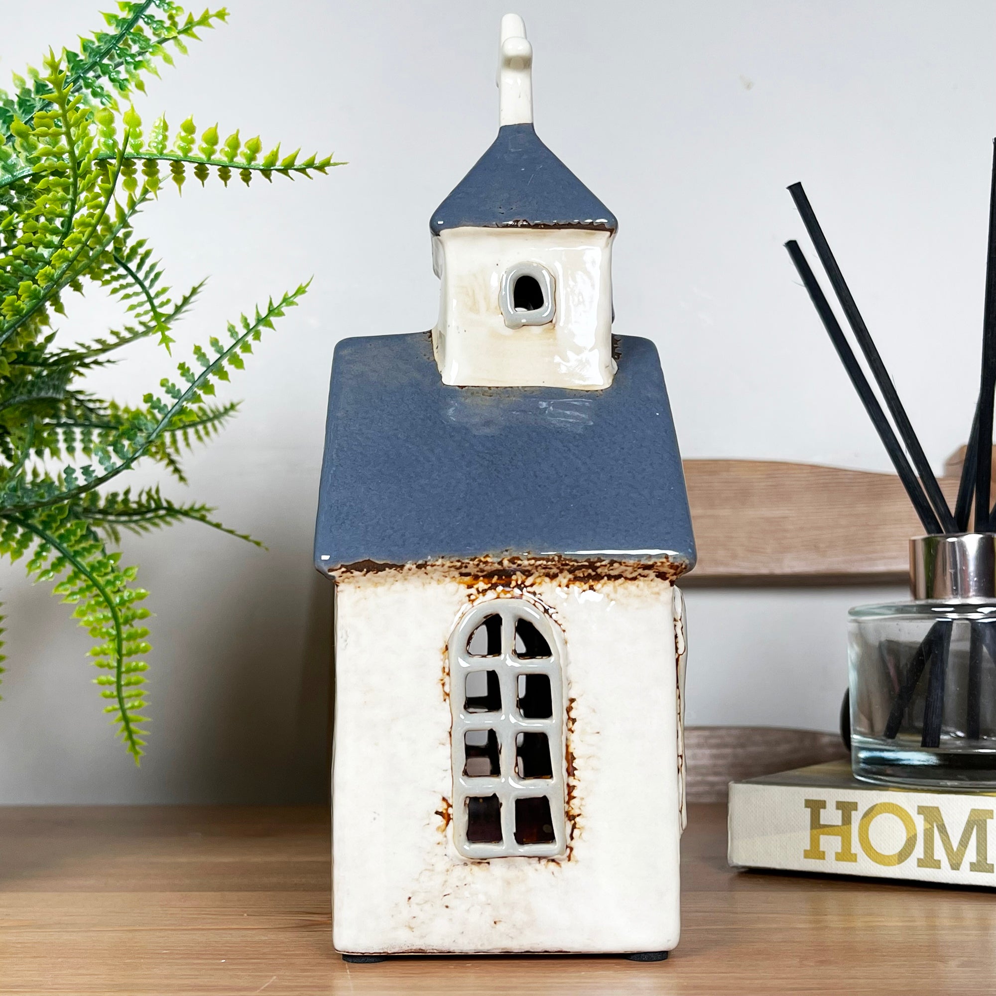 English Church Tea Light Holder