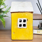 Ceramic Yellow House Hanging Lantern