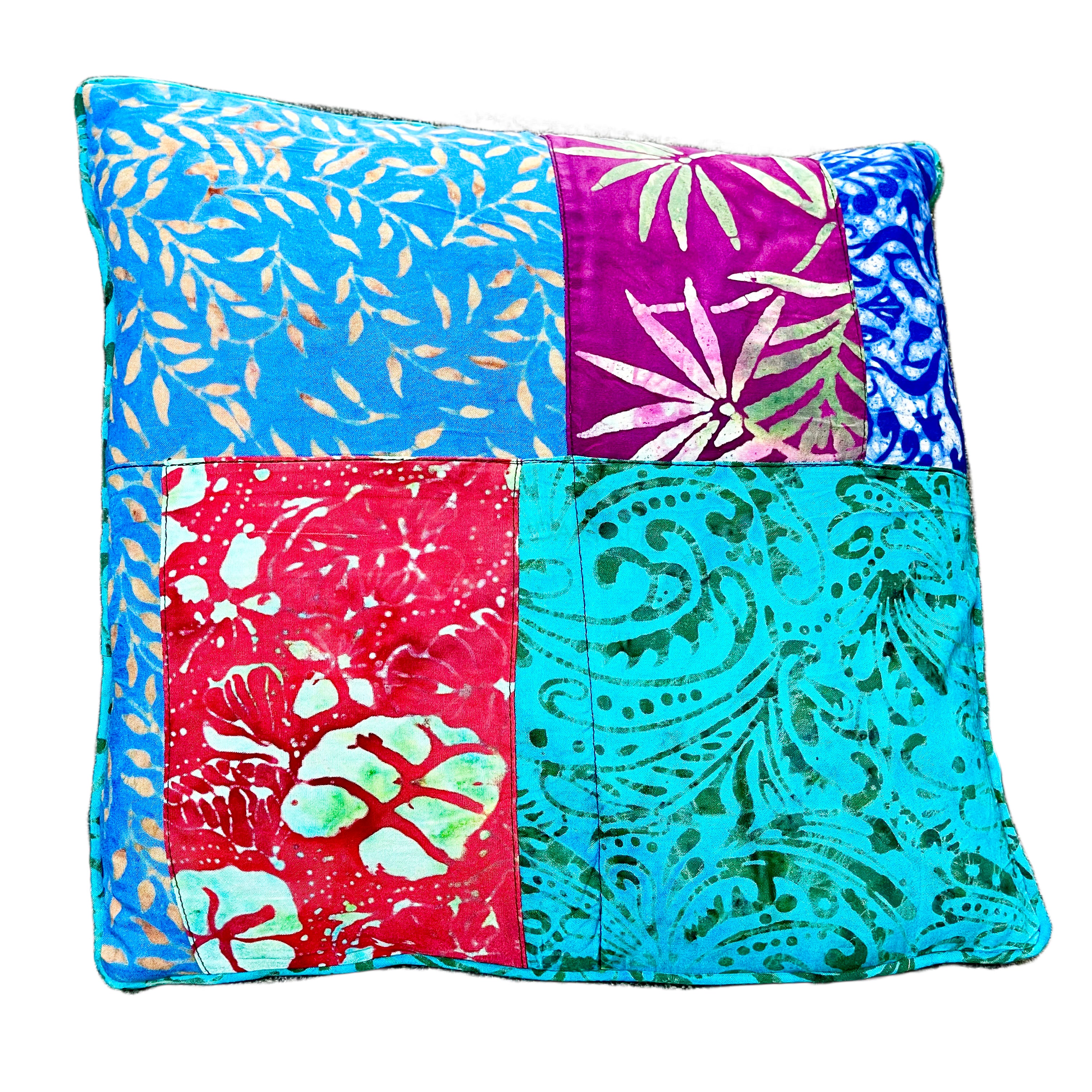 Indian Patchwork Cushion Cover 40x40cm
