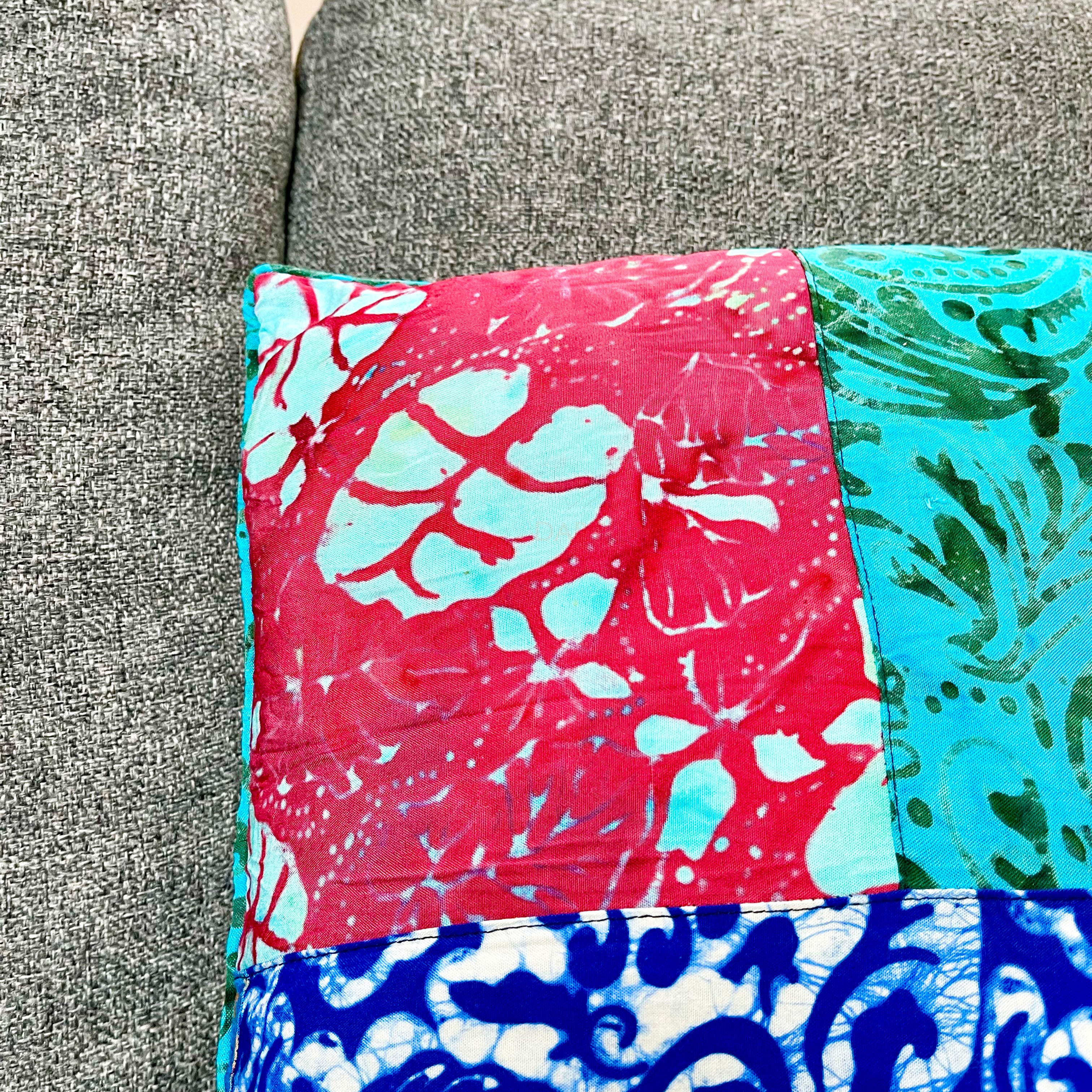 Indian Patchwork Cushion Cover 40x40cm