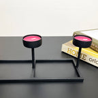 Black Multi Tealight Holder