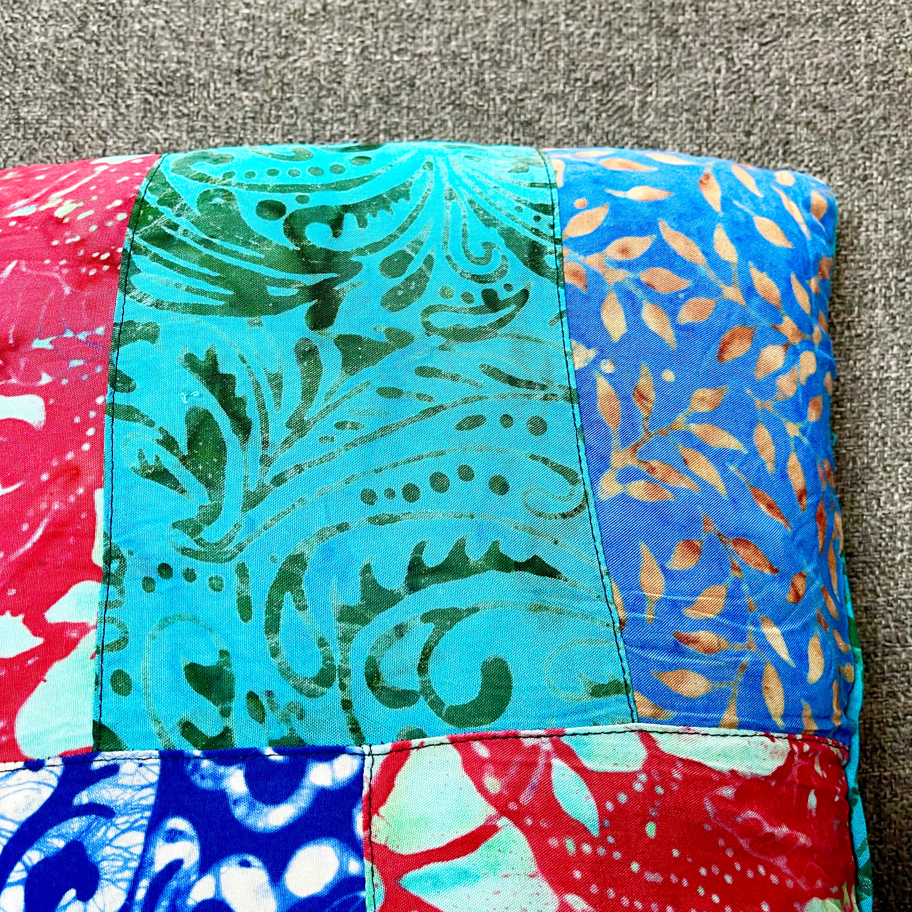 Indian Patchwork Cushion Cover 40x40cm